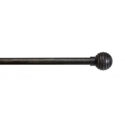 Bissolo Casa Accessori E Pali Tende Finali Per Pali<LINEA ANTIQUE - SET 2 FINALI PER TENDA MOD. SFERA COLORE NERO-ORO : vendita online LINEA ANTIQUE - SET 2 FINALI PER TENDA MOD. SFERA COLORE NERO-ORO in offerta
