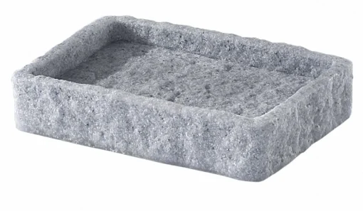 Bissolo Casa Porta Saponi E Dosatori<LINEA ARIES - PORTA SAPONE GRIGIO