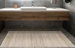 Bissolo Casa Tappeti<LINEA BAMBOO COOL - TAPPETO IN BAMBU' GESSO 50X200CM: vendita online LINEA BAMBOO COOL - TAPPETO IN BAMBU' GESSO 50X200CM in offerta