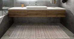 Bissolo Casa Tappeti<LINEA BAMBOO COOL - TAPPETO IN BAMBU' ETNIC BIANCO-GRIGIO 80X150CM: vendita online LINEA BAMBOO COOL - TAPPETO IN BAMBU' ETNIC BIANCO-GRIGIO 80X150CM in offerta