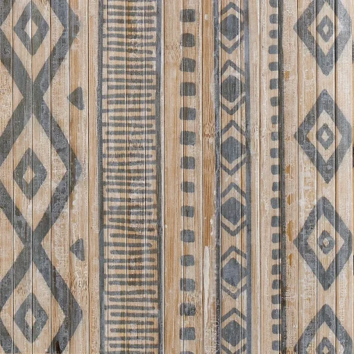 Bissolo Casa Tappeti<LINEA BAMBOO COOL - TAPPETO IN BAMBU' ETNIC BIANCO-GRIGIO 60X90CM: vendita online LINEA BAMBOO COOL - TAPPETO IN BAMBU' ETNIC BIANCO-GRIGIO 60X90CM in offerta