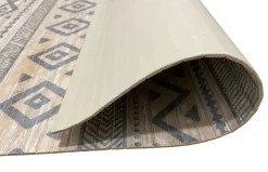 Bissolo Casa Tappeti<LINEA BAMBOO COOL - TAPPETO IN BAMBU' ETNIC BIANCO-GRIGIO 60X90CM: vendita online LINEA BAMBOO COOL - TAPPETO IN BAMBU' ETNIC BIANCO-GRIGIO 60X90CM in offerta