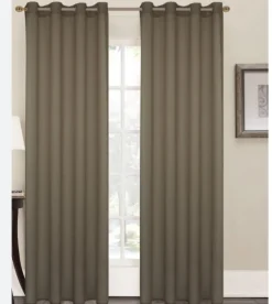 Bissolo Casa Tende Tende Confezionate<LINEA BERIT - TENDA CON OCCHIELLI IN POLIESTERE 140X280CM GRIGIO: vendita online LINEA BERIT - TENDA CON OCCHIELLI IN POLIESTERE 140X280CM GRIGIO in offerta