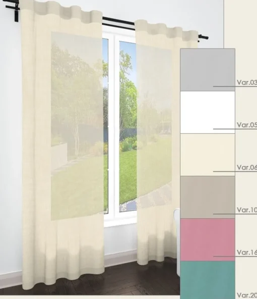 Bissolo Casa Tende Tende Confezionate<LINEA BRENDA - TELO IN POLIESTERE 200X300CM BEIGE: vendita online LINEA BRENDA - TELO IN POLIESTERE 200X300CM BEIGE in offerta