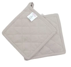 Bissolo Casa Tessile Cucina Guanti E Presine<LINEA CHOU - COPPIA PRESINE IN COTONE TRAPUNTATO CM 18X18 TORTORA: vendita online LINEA CHOU - COPPIA PRESINE IN COTONE TRAPUNTATO CM 18X18 TORTORA in offerta