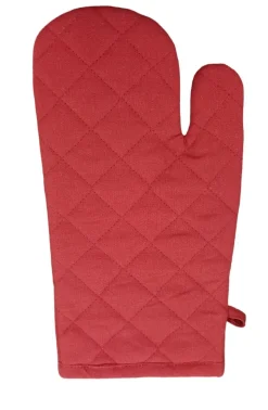 Bissolo Casa Tessile Cucina Guanti E Presine<LINEA CHOU - GUANTO FORNO IN COTONE CM 18X32 TRAPUNTATO ROSSO: vendita online LINEA CHOU - GUANTO FORNO IN COTONE CM 18X32 TRAPUNTATO ROSSO in offerta