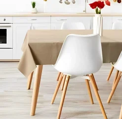 Bissolo Casa Tessile Tavola Tovaglie E Tovaglioli<LINEA CHOU - TOVAGLIA IN COTONE 140X250 CM TINTA UNITA TORTORA: vendita online LINEA CHOU - TOVAGLIA IN COTONE 140X250 CM TINTA UNITA TORTORA in offerta