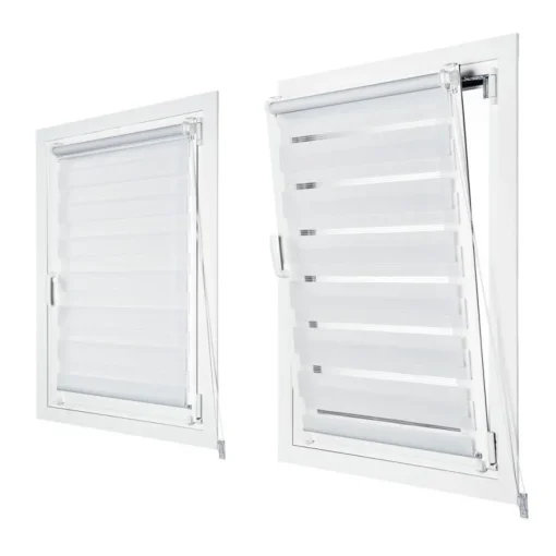Bissolo Casa Tende Tende A Rullo Da Interno<LINEA CLIP&FIX - TENDA NOTTE E GIORNO BIANCA 60X180CM: vendita online LINEA CLIP&FIX - TENDA NOTTE E GIORNO BIANCA 60X180CM in offerta