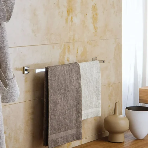 Bissolo Casa Porta Asciugamani<LINEA COLORADO - PORTA ASCIUGAMANO CROMO CM 45