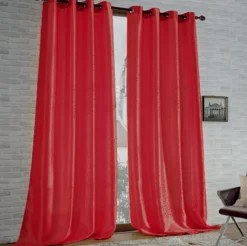 Bissolo Casa Tende Tende Confezionate<LINEA DIAMANTE - TENDA CON OCCHIELLI IN POLIESTERE 140X280CM BORDEAUX: vendita online LINEA DIAMANTE - TENDA CON OCCHIELLI IN POLIESTERE 140X280CM BORDEAUX in offerta