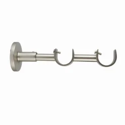 Bissolo Casa Accessori E Pali Tende Finali Per Pali<LINEA ECLECTIC - SUPPORTO PARETE DOPPIO COLORE CROMO SATINATO : vendita online LINEA ECLECTIC - SUPPORTO PARETE DOPPIO COLORE CROMO SATINATO in offerta