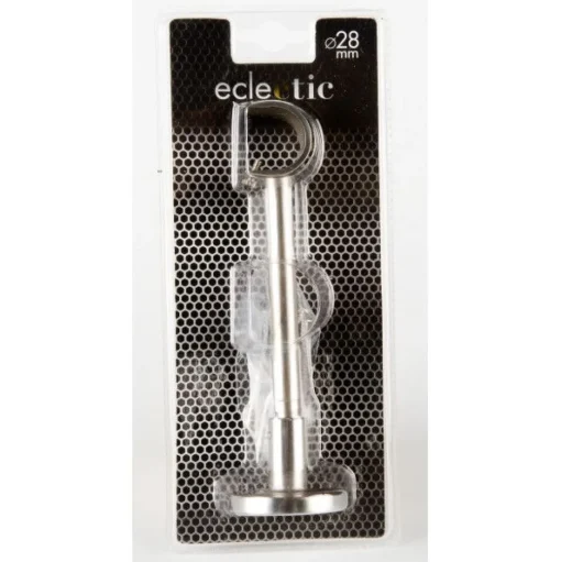 Bissolo Casa Accessori E Pali Tende Finali Per Pali<LINEA ECLECTIC - SUPPORTO PARETE LUNGO COLORE CROMO SATINATO : vendita online LINEA ECLECTIC - SUPPORTO PARETE LUNGO COLORE CROMO SATINATO in offerta