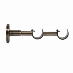 Bissolo Casa Accessori E Pali Tende Finali Per Pali<LINEA ECLECTIC - SUPPORTO PARETE DOPPIO COLORE BRONZO : vendita online LINEA ECLECTIC - SUPPORTO PARETE DOPPIO COLORE BRONZO in offerta