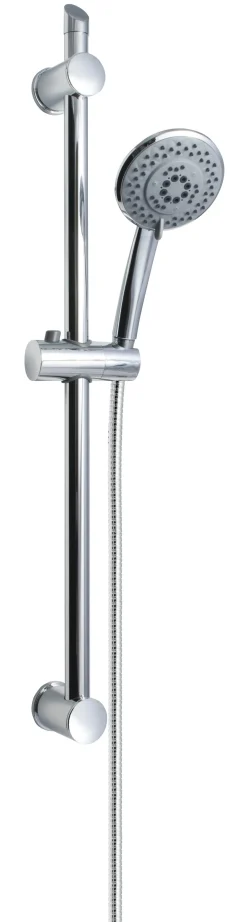 Bissolo Casa Colonne Doccia E Saliscendi<LINEA EDERA - SET SALISCENDI 5 GETTI CROMO