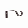 Bissolo Casa Accessori E Pali Tende Finali Per Pali<LINEA FERRO DECO - SUPPORTO PARETE COLORE NERO : vendita online LINEA FERRO DECO - SUPPORTO PARETE COLORE NERO in offerta
