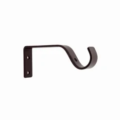 Bissolo Casa Accessori E Pali Tende Finali Per Pali<LINEA FERRO DECO - SUPPORTO PARETE COLORE NERO : vendita online LINEA FERRO DECO - SUPPORTO PARETE COLORE NERO in offerta