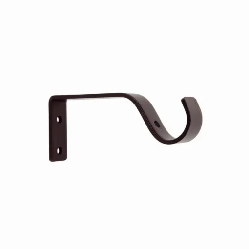 Bissolo Casa Accessori E Pali Tende Finali Per Pali<LINEA FERRO DECO - SUPPORTO PARETE COLORE NERO : vendita online LINEA FERRO DECO - SUPPORTO PARETE COLORE NERO in offerta