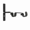 Bissolo Casa Accessori E Pali Tende Finali Per Pali<LINEA FERRO DECO - SUPPORTO PARETE DOPPIO COLORE NERO: vendita online LINEA FERRO DECO - SUPPORTO PARETE DOPPIO COLORE NERO in offerta