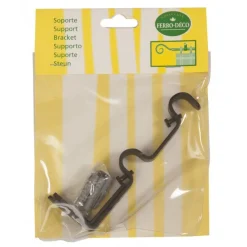 Bissolo Casa Accessori E Pali Tende Finali Per Pali<LINEA FERRO DECO - SUPPORTO PARETE DOPPIO COLORE NERO: vendita online LINEA FERRO DECO - SUPPORTO PARETE DOPPIO COLORE NERO in offerta