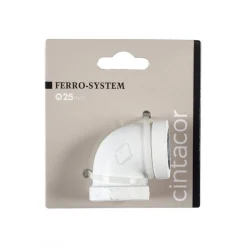 Bissolo Casa Accessori E Pali Tende Finali Per Pali<LINEA FERRO SYSTEM - GOMITO BIANCO: vendita online LINEA FERRO SYSTEM - GOMITO BIANCO in offerta