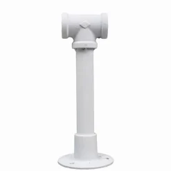 Bissolo Casa Accessori E Pali Tende Finali Per Pali<LINEA FERRO SYSTEM - SUPPORTO CENTRALE 20CM COLORE BIANCO : vendita online LINEA FERRO SYSTEM - SUPPORTO CENTRALE 20CM COLORE BIANCO in offerta