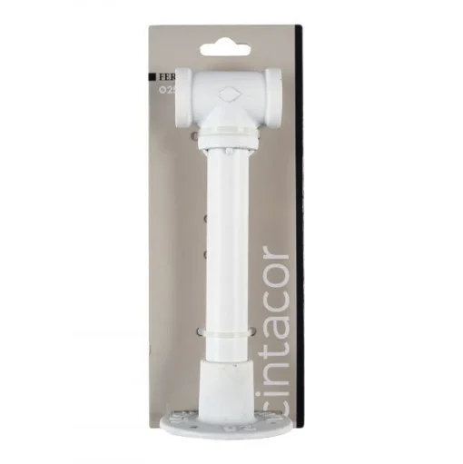 Bissolo Casa Accessori E Pali Tende Finali Per Pali<LINEA FERRO SYSTEM - SUPPORTO CENTRALE 20CM COLORE BIANCO : vendita online LINEA FERRO SYSTEM - SUPPORTO CENTRALE 20CM COLORE BIANCO in offerta