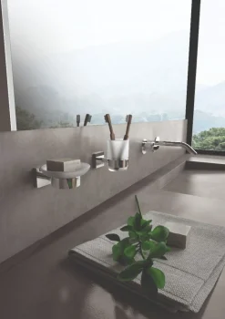 Bissolo Casa Porta Saponi E Dosatori<LINEA FIUJI - PORTA SAPONE CROMATO