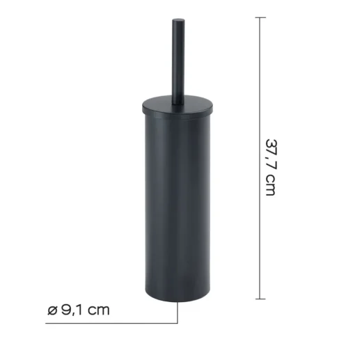 Bissolo Casa Scopini<LINEA FLIP - PORTASCOPINO NERO MATT