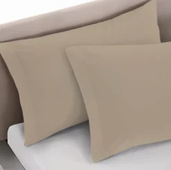 Bissolo Casa Lenzuola Federe<LINEA FRIDA - COPPIA FEDERE IN COTONE 52X82 CM TORTORA: vendita online LINEA FRIDA - COPPIA FEDERE IN COTONE 52X82 CM TORTORA in offerta