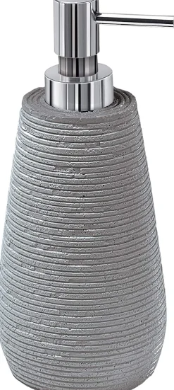 Bissolo Casa Porta Saponi E Dosatori<LINEA GEMINI - DOSASAPONE GRIGIO