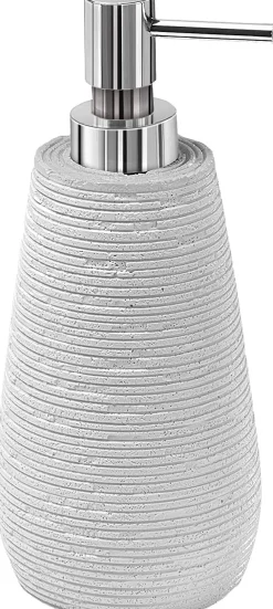 Bissolo Casa Porta Saponi E Dosatori<LINEA GEMINI - DOSASAPONE BIANCO