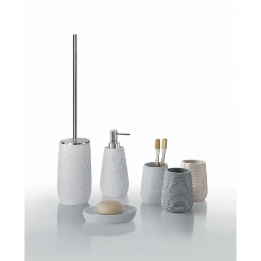 Bissolo Casa Porta Saponi E Dosatori<LINEA GEMINI - DOSASAPONE BIANCO