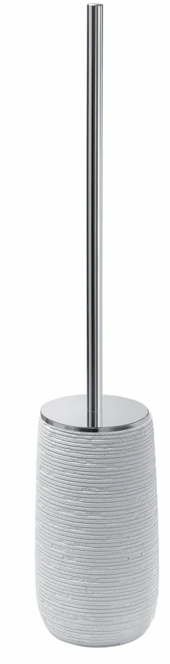 Bissolo Casa Scopini<LINEA GEMINI - PORTASCOPINO BIANCO E CROMO