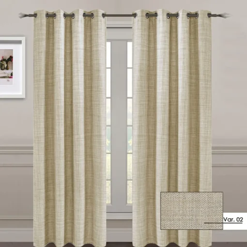 Bissolo Casa Tende Tende Confezionate<LINEA GLOOM - TENDA IN POLIESTERE 140X280 CM BEIGE: vendita online LINEA GLOOM - TENDA IN POLIESTERE 140X280 CM BEIGE in offerta
