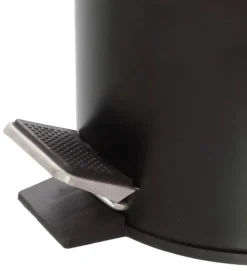 Bissolo Casa Pattumiere Bagno<LINEA HAITI - PATTUMIERA 3L NERO E NATURALE