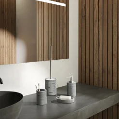 Bissolo Casa Porta Saponi E Dosatori<LINEA HELEN - DOSASAPONE GRIGIO