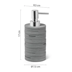 Bissolo Casa Porta Saponi E Dosatori<LINEA HELEN - DOSASAPONE GRIGIO