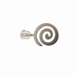Bissolo Casa Accessori E Pali Tende Finali Per Pali<LINEA IDEAS 12 - FINALE PER TENDA IN METALLO MOD. SPIRALE COLORE CROMO SATINATO: vendita online LINEA IDEAS 12 - FINALE PER TENDA IN METALLO MOD. SPIRALE COLORE CROMO SATINATO in offerta