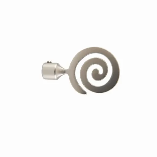 Bissolo Casa Accessori E Pali Tende Finali Per Pali<LINEA IDEAS 12 - FINALE PER TENDA IN METALLO MOD. SPIRALE COLORE CROMO SATINATO: vendita online LINEA IDEAS 12 - FINALE PER TENDA IN METALLO MOD. SPIRALE COLORE CROMO SATINATO in offerta