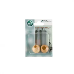 Bissolo Casa Accessori E Pali Tende Finali Per Pali<LINEA IDEAS 12 - SET 2 FINALI PER TENDA IN LEGNO MOD. SFERA COLORE FAGGIO : vendita online LINEA IDEAS 12 - SET 2 FINALI PER TENDA IN LEGNO MOD. SFERA COLORE FAGGIO in offerta