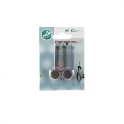 Bissolo Casa Accessori E Pali Tende Finali Per Pali<LINEA IDEAS 12 - SET 2 FINALI PER TENDA IN METALLO MOD. TAPPO COLORE NERO: vendita online LINEA IDEAS 12 - SET 2 FINALI PER TENDA IN METALLO MOD. TAPPO COLORE NERO in offerta
