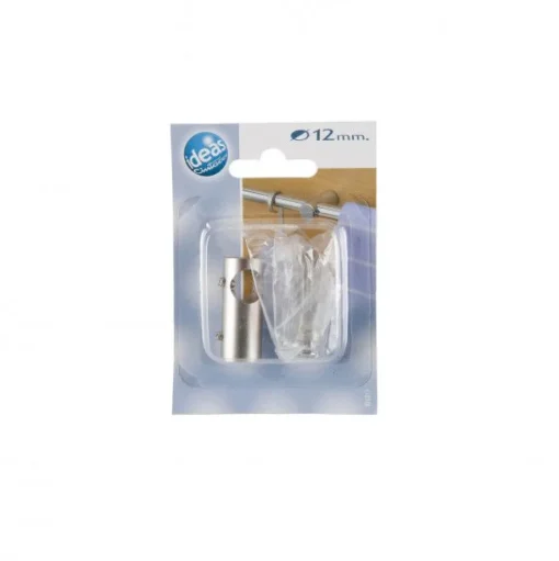 Bissolo Casa Accessori E Pali Tende Finali Per Pali<LINEA IDEAS 12 - SUPPORTO IN METALLO CENTRALE CILINDRO COLORE CROMO SATINATO : vendita online LINEA IDEAS 12 - SUPPORTO IN METALLO CENTRALE CILINDRO COLORE CROMO SATINATO in offerta