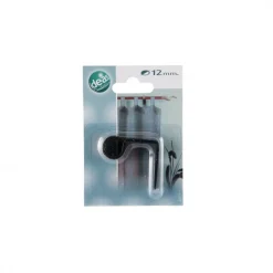 Bissolo Casa Accessori E Pali Tende Finali Per Pali<LINEA IDEAS 12 - SUPPORTO IN METALLO COLORE NERO: vendita online LINEA IDEAS 12 - SUPPORTO IN METALLO COLORE NERO in offerta