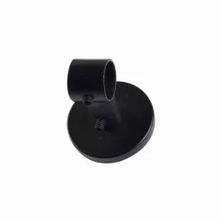 Bissolo Casa Accessori E Pali Tende Finali Per Pali<LINEA IDEAS 12 - SUPPORTO IN METALLO CHIUSO CORTO COLORE NERO: vendita online LINEA IDEAS 12 - SUPPORTO IN METALLO CHIUSO CORTO COLORE NERO in offerta