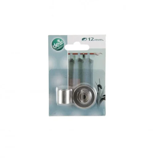 Bissolo Casa Accessori E Pali Tende Finali Per Pali<LINEA IDEAS 12 - SUPPORTO LATERALE IN METALLO COLORE CROMO SATINATO : vendita online LINEA IDEAS 12 - SUPPORTO LATERALE IN METALLO COLORE CROMO SATINATO in offerta
