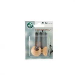 Bissolo Casa Accessori E Pali Tende Finali Per Pali<LINEA IDEAS 12 - SUPPORTO PER TENDA IN LEGNO COLORE FAGGIO : vendita online LINEA IDEAS 12 - SUPPORTO PER TENDA IN LEGNO COLORE FAGGIO in offerta