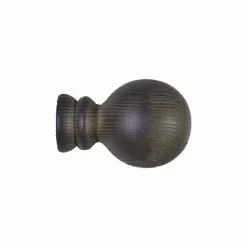 Bissolo Casa Accessori E Pali Tende Finali Per Pali<LINEA IDEAS WOOD - FINALE MOD. POMO COLORE FUMO : vendita online LINEA IDEAS WOOD - FINALE MOD. POMO COLORE FUMO in offerta
