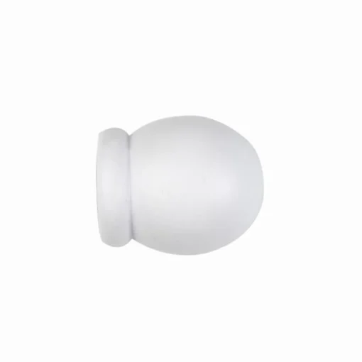Bissolo Casa Accessori E Pali Tende Finali Per Pali<LINEA IDEAS WOOD - SET 2 FINALI PER TENDA MOD. SFERA COLORE BIANCO: vendita online LINEA IDEAS WOOD - SET 2 FINALI PER TENDA MOD. SFERA COLORE BIANCO in offerta
