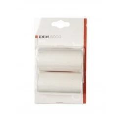 Bissolo Casa Accessori E Pali Tende Finali Per Pali<LINEA IDEAS WOOD - SET 2 FINALI PER TENDA MOD. CILINDRO COLORE GESSO: vendita online LINEA IDEAS WOOD - SET 2 FINALI PER TENDA MOD. CILINDRO COLORE GESSO in offerta