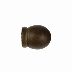 Bissolo Casa Accessori E Pali Tende Finali Per Pali<LINEA IDEAS WOOD - SET 2 FINALI PER TENDA MOD. SFERA COLORE NOCE: vendita online LINEA IDEAS WOOD - SET 2 FINALI PER TENDA MOD. SFERA COLORE NOCE in offerta